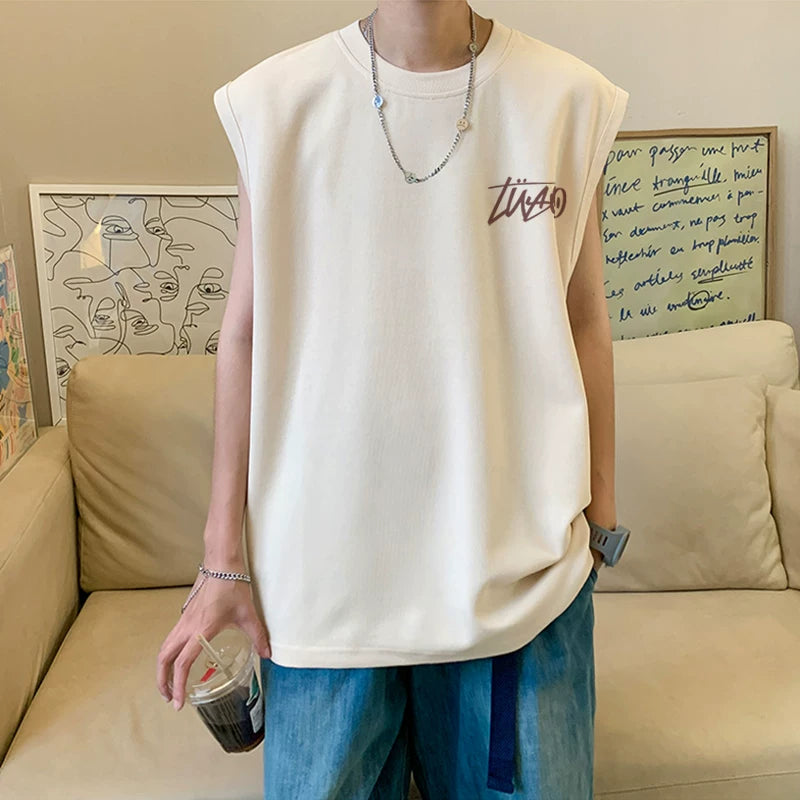 Street sleeveless shirt