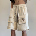 Retro workwear shorts