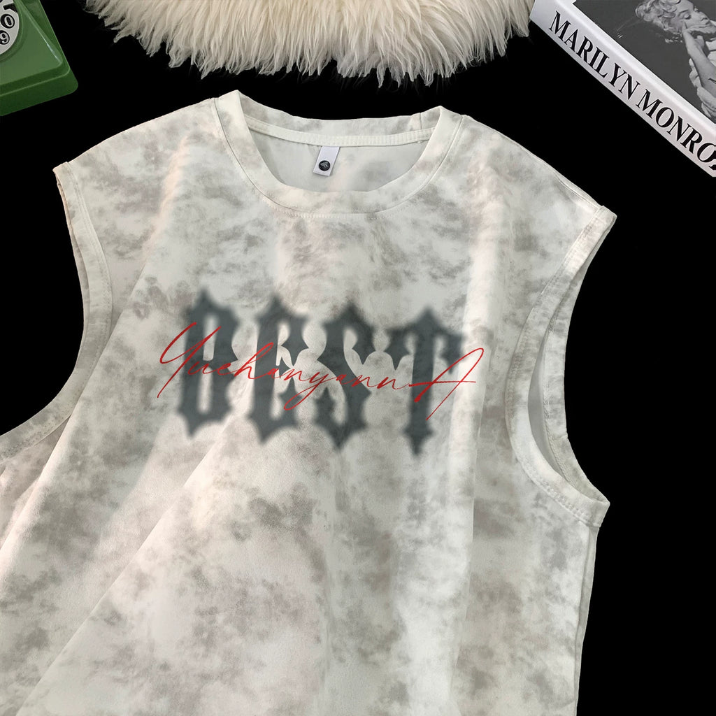Street sleeveless shirt