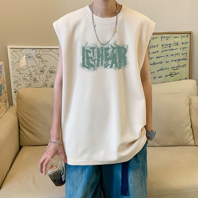 Street sleeveless shirt