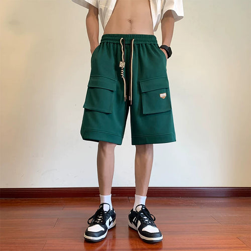 Retro workwear shorts